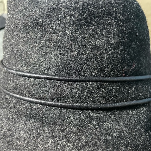 Coach wool blend bucket hat. It’s a beautiful slate gray color. - Picture 9 of 11